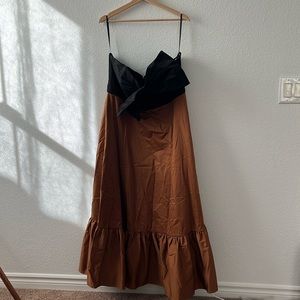 Hutch for Anthropologie Bow Colorblock Dress